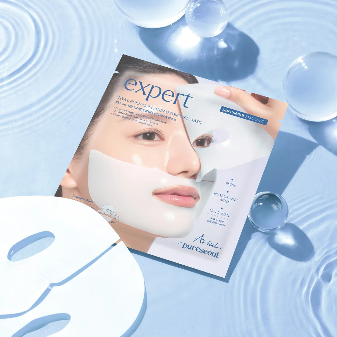 Expert Hyal PDRN Collagen Hydrogel Mask - 1pc - Image 2