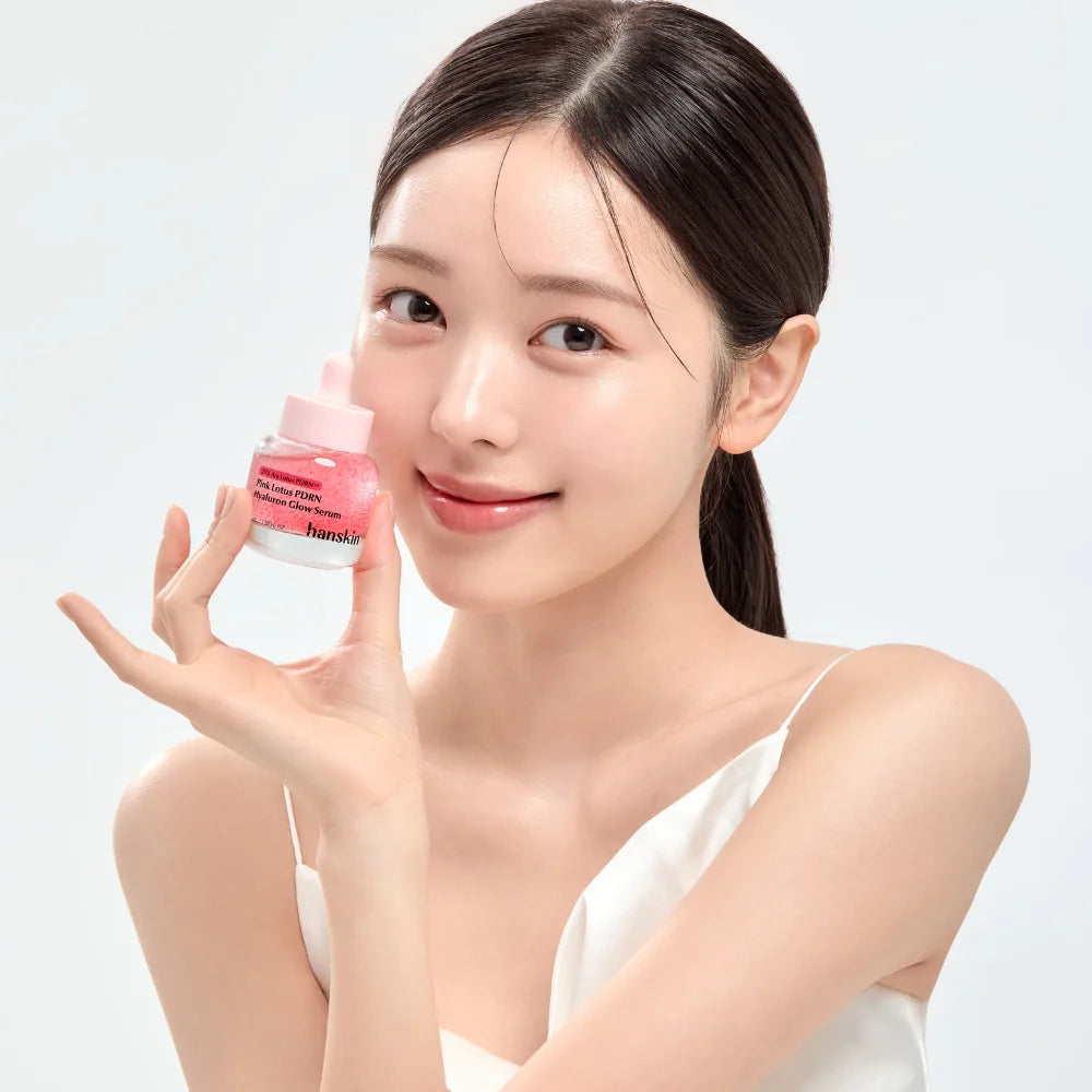 Pink Lotus PDRN Hyaluron Glow Serum (30ml) - Image 3
