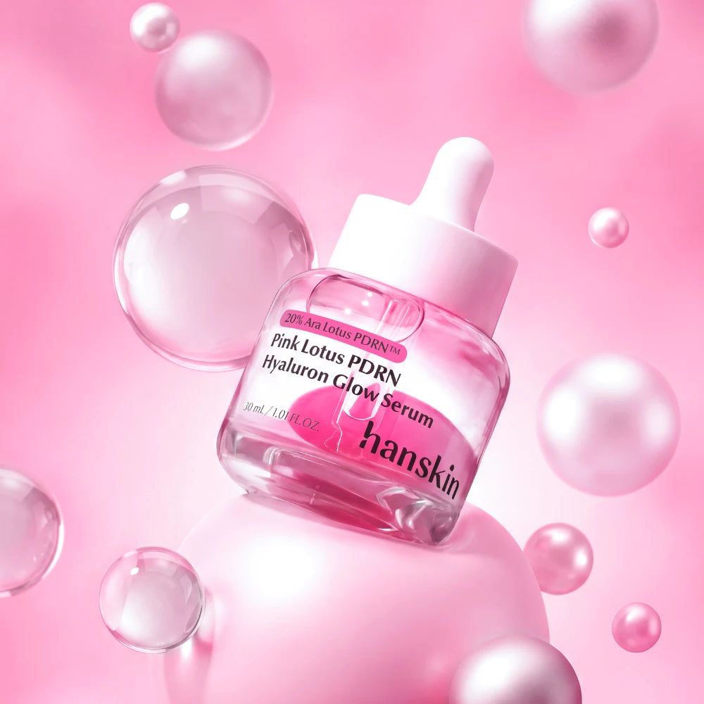 Pink Lotus PDRN Hyaluron Glow Serum (30ml) - Image 4