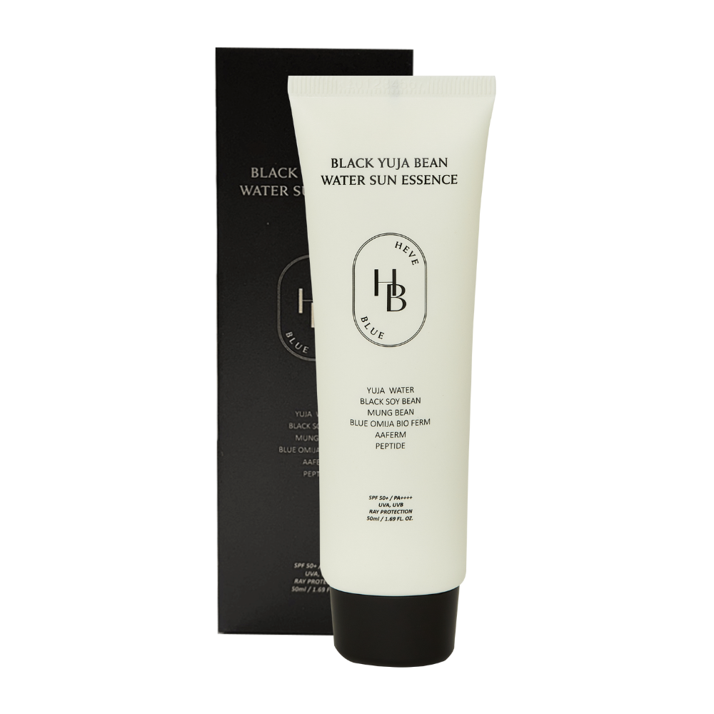 Black Yuja Bean Water Sun Essence SPF50+ PA++++ (50ml) - Image 2
