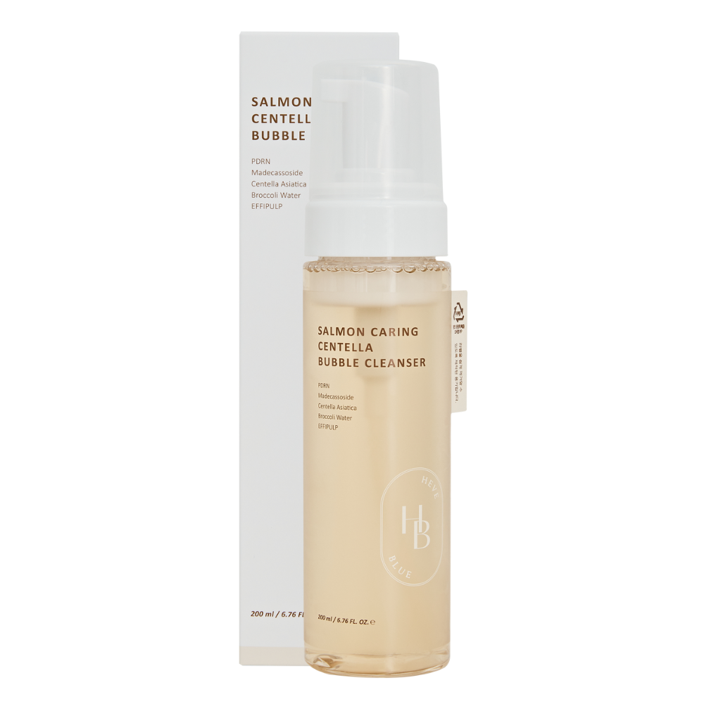 PDRN Salmon Caring Centella Bubble Cleanser (200ml) - Image 2