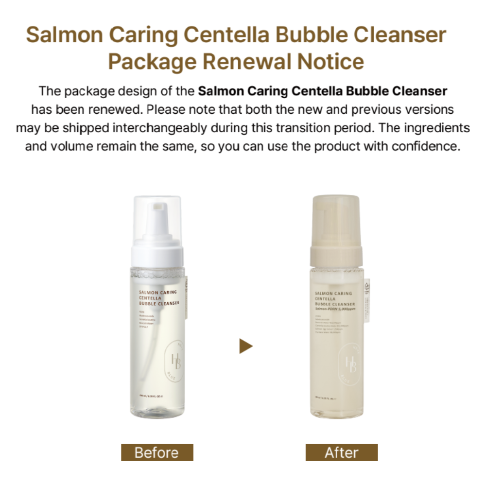 PDRN Salmon Caring Centella Bubble Cleanser (200ml) - Image 3