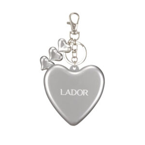 Heart Brush - Silver (1pc)