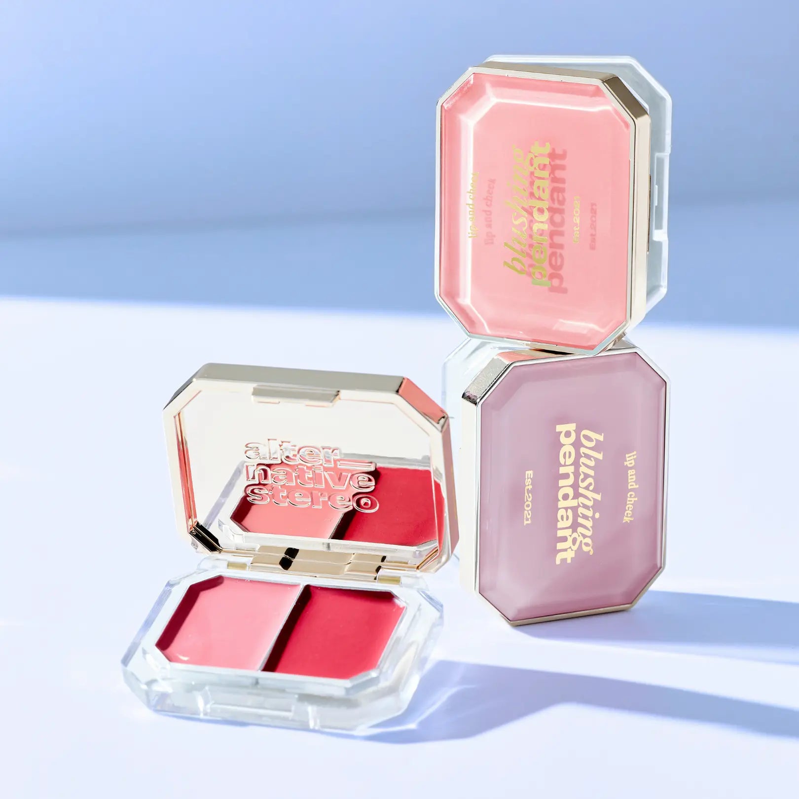 Lip and Cheek Blushing Pendant - 4 Colours (14g x 2) - Image 2