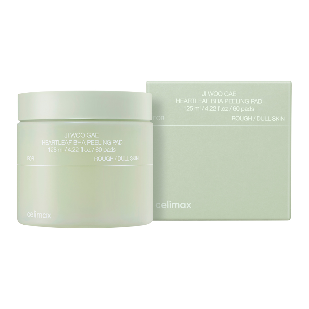 Ji Woo Gae Heartleaf BHA Peeling Pad - 60 pads (125ml) - Image 2