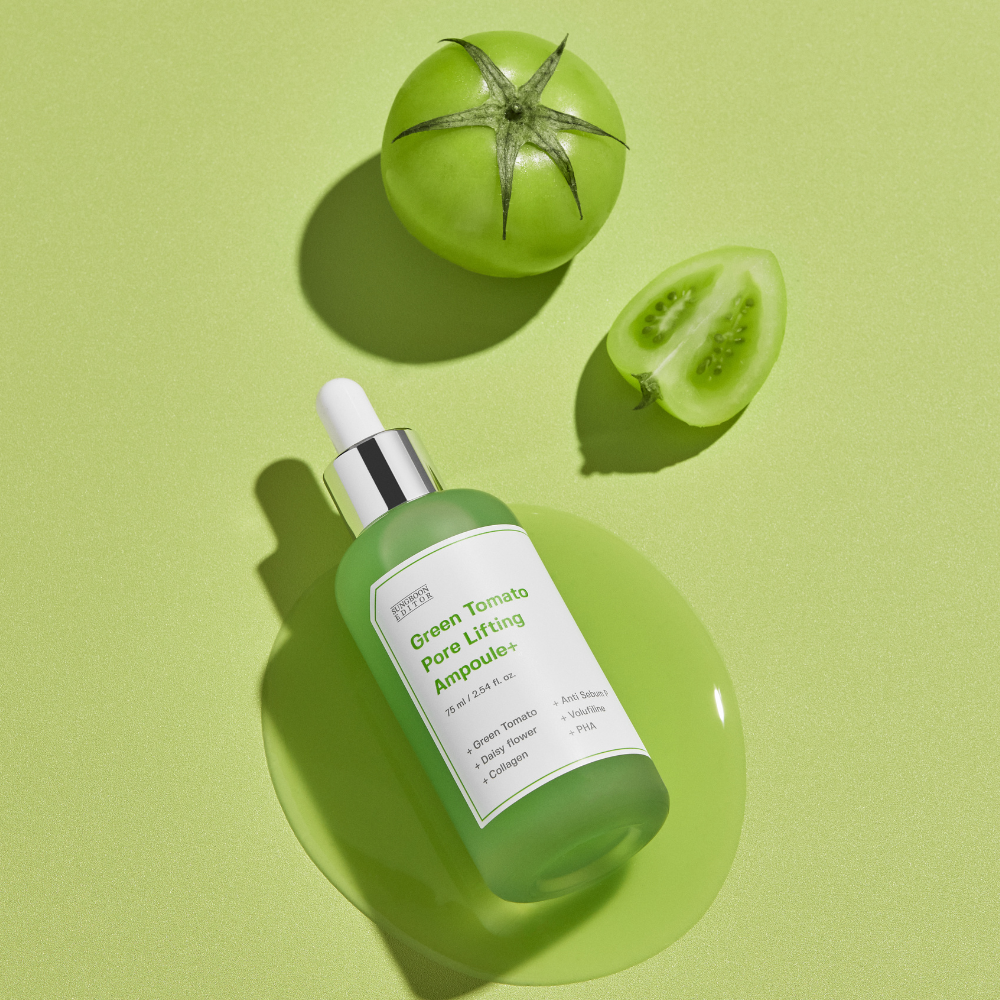 Green Tomato Pore Lifting Ampoule+ (30ml) - Image 3