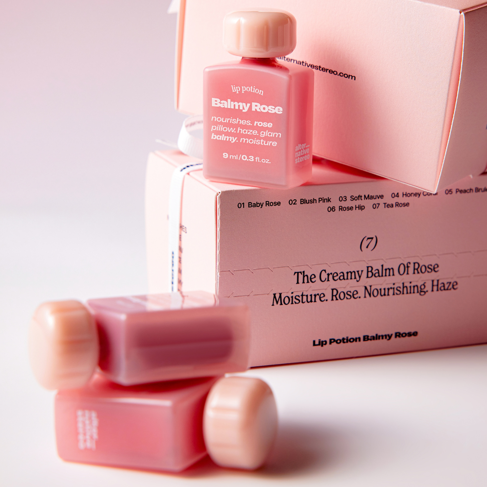 Lip Potion Balmy Rose - 8 Colours (9ml) - Image 7