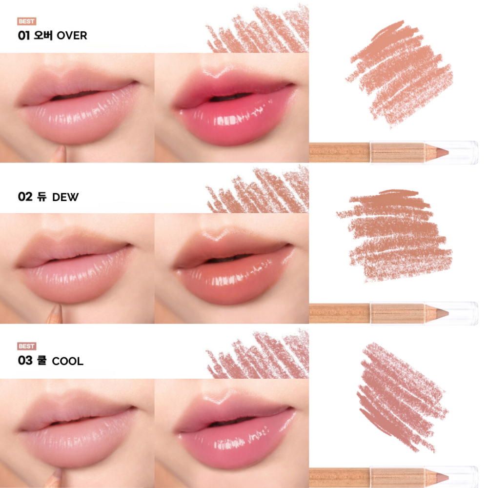 Blending Lip Pencil - 3 colours (1.6g) - Image 2