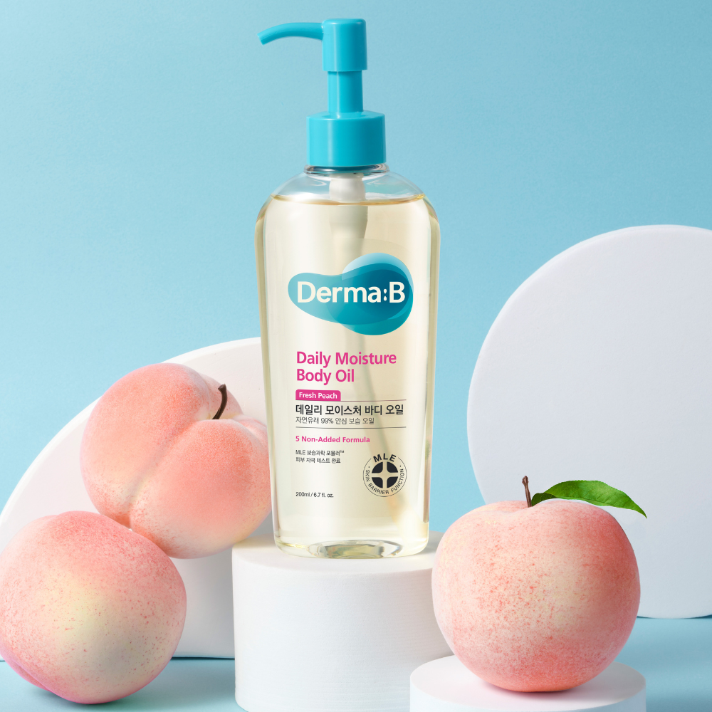 Daily Moisture Body Oil - Fresh Peach (200ml) - Image 4