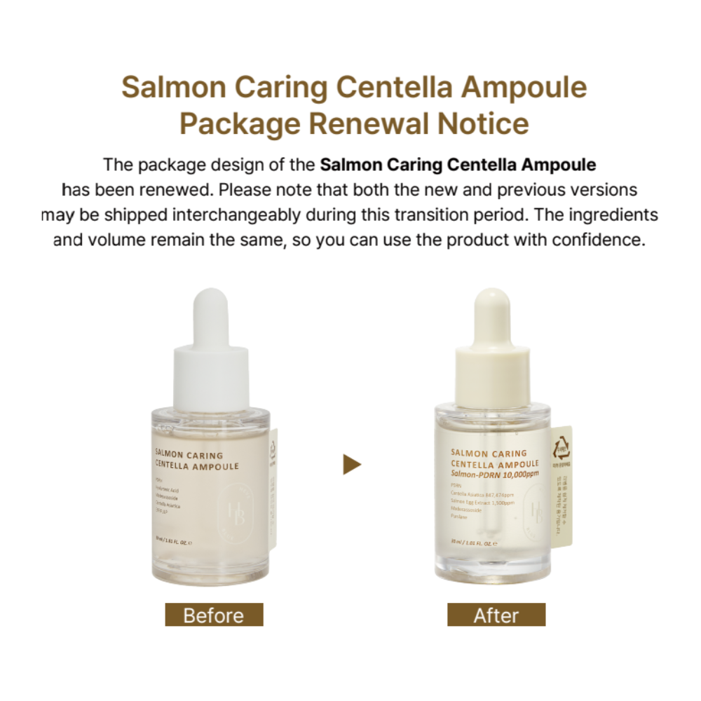 PDRN Salmon Caring Centella Ampoule (30ml) - Image 4