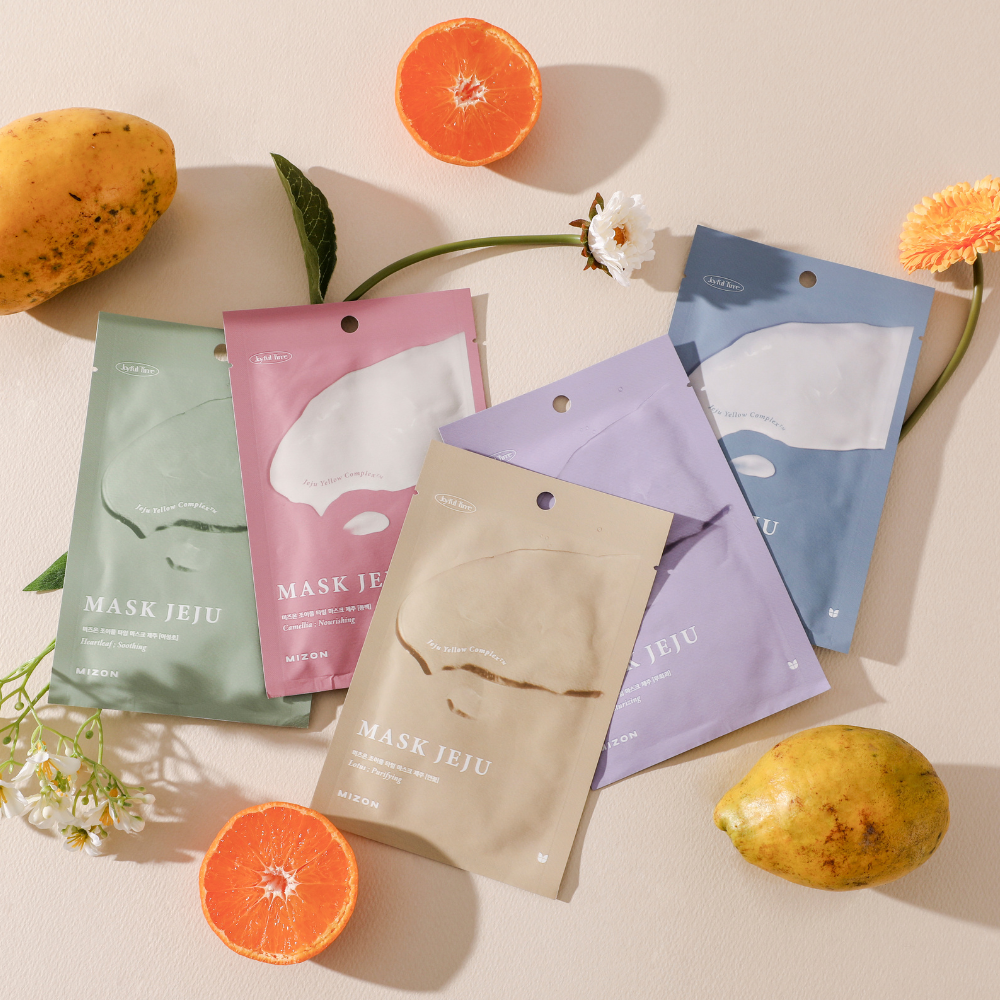 Joyful Time Sheet Mask Jeju - 5 Types (1pc) - Image 2
