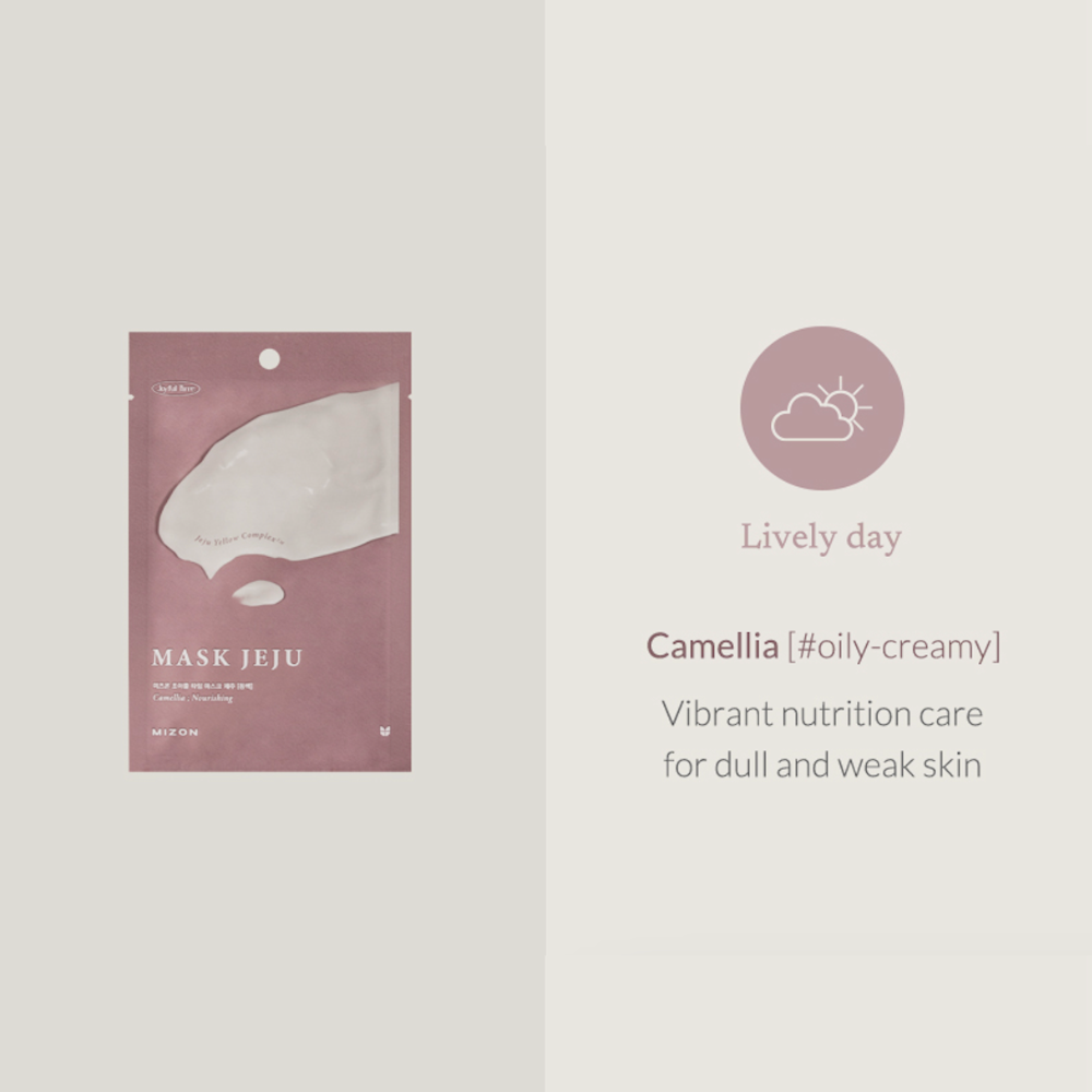 Joyful Time Sheet Mask Jeju - 5 Types (1pc) - Image 4