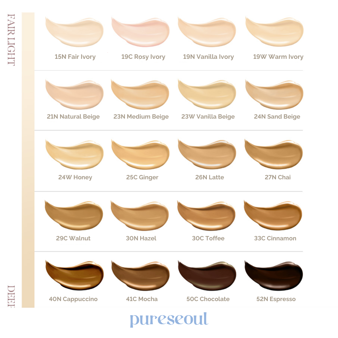 Dewy Glass Skin Foundation - 20 Shades (30ml) - Image 4