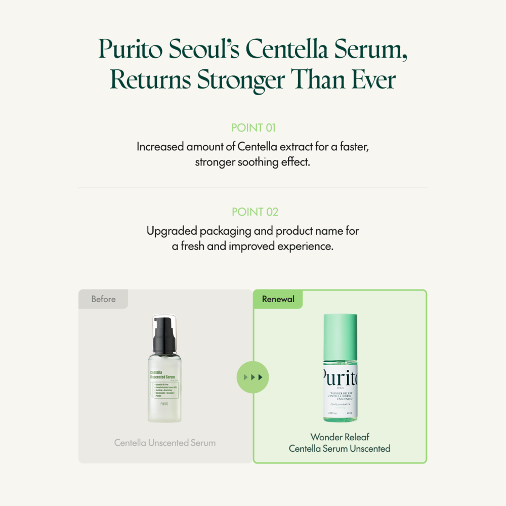 Wonder Releaf Centella Serum Unscented (60ml) - Image 4