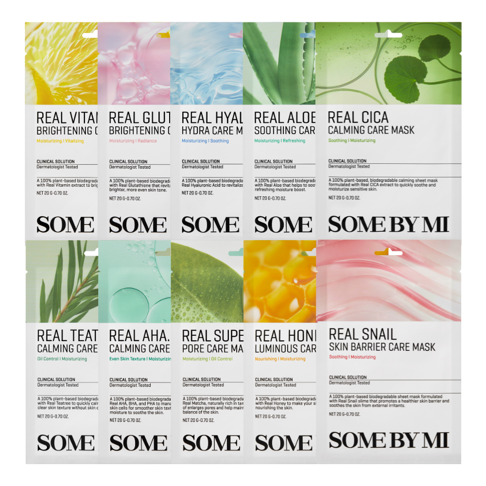 Real Care Masks - 10 types (1pcs) - Image 2