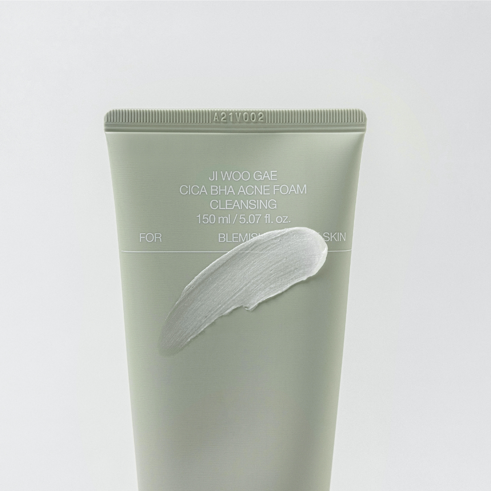 Ji Woo Gae Cica BHA Acne Foam Cleansing (150ml) - Image 3